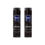 Imagem de Espuma De Barbear Nivea Deep Black 200Ml - Kit Com 2Un