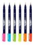 Imagem de Est Canetas Fudenosuke Neon Colors C/6 Cores Tombow