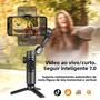 Imagem de Estabilizador Gimbal De 3 Eixos Portátil Para iPhone Android AOCHUAN SmartXE Com Rastreamento Facial