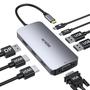 Imagem de Estação de Ancoragem USB-C MOKin com Monitor Duplo (HDMI e VGA) e USB 3.0