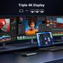 Imagem de Estação de ancoragem USB C UGREEN 8 em 1 com monitor duplo 4K