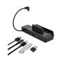 Imagem de Estação de Encaixe para Deck de Vapor com USB-C para RJ45 Ethernet 4K 60Hz - Suporte para Hub