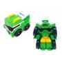 Imagem de Estação de Lançamento de Carro Robô 2 em 1 Max Robot Fighter Bots Verde L019-6 - Dorémi