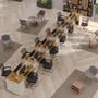 Imagem de Estação de Trabalho 12 Lugares Office Smart 12 Mesas 10 Armários 2 Aparador
