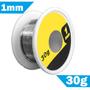 Imagem de Estanho Kit com 2 Profissional  Para Solda Carretel 1mm 30g