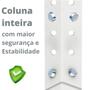 Imagem de Estante Aço Preta Com Aparador Reforçada 2 Em 1 Resistente