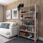 Imagem de Estante Básico Decorativo Área Interna Design Clássico Multiuso