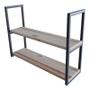 Imagem de Estante Dupla Envio Imediato 80Cm C/ Suporte De Ferro