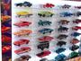 Imagem de Estante Especial Hot Wheels 32 Nichos Acrilicos Coleção Led