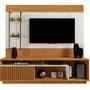 Imagem de Estante Home para TV Granada com LED MDF e MDP Naturalle e Off White