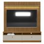 Imagem de Estante Home Ripada 180cm Aloha para TV até 75 Nature/Off White G77 - Gran Belo