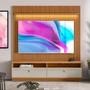 Imagem de Estante Home Ripada 180cm Aloha para TV até 75 Nature/Off White G77