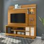 Imagem de Estante Home Theater Alan Com Pés p TV até 55 Polegadas Cinamomo e Off White - Madetec