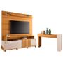 Imagem de Estante Home Theater Bold e Aparador Astro Cinamomo Off White  HB Móveis