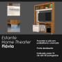 Imagem de Estante Home Theater Flávia Naturale Off White  Madetec 