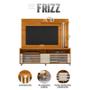 Imagem de Estante Home Theater Frizz Cinamomo Off White  Madetec