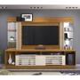 Imagem de Estante Home Theater Frizz Gold para TV de 55 Pol Off White Natural