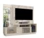 Imagem de Estante Home Theater Frizz Plus Para Tv 60 Polegadas Calacata / Off White - Madetec