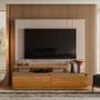 Imagem de Estante Home Theater New Apolo Fendi Naturale  Madetec