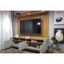 Imagem de Estante Home Theater para Sala TV 70 com 4 Portas 180 cm Moema Permóbili Off White/Nature - 100% MDF