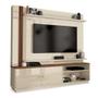 Imagem de Estante Home Theater Para Tv Até 65 Polegadas 1,8m Royale Off White/Naturale