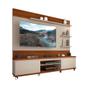 Imagem de Estante Home Theater Para Tv De 65 Polegadas Cedro Off White Freijo