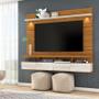 Imagem de Estante Home Theater Suspenso Lana 1.8 Naturale Off White  Madetec