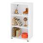 Imagem de Estante Livreiro Clean 45cm com 2 Prateleiras Branco - Artany