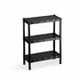 Imagem de Estante modular com 3 prateleiras preta 918