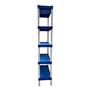 Imagem de Estante modular com 5 prateleiras azul 849