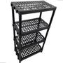 Imagem de Estante Modular Grande Reforçada 4 Andar Plástico Util Plast