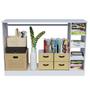 Imagem de Estante Modular Multiuso para Loja - Flexível e Prática para Sua Boutique 