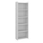 Imagem de Estante Multiuso com 4 Prateleiras 57 x 183 Cm MDP Branco 0700 MENU