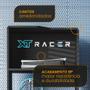 Imagem de Estante para Livros XT Racer Force Two 3 Prateleiras Preto/Azul - Politorno