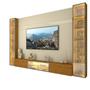 Imagem de Estante para TV até 90 Polegadas 293cm com Porta Reflecta LED 100% MDF Luminare