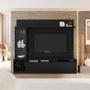 Estante para TV e Home Theater até 60 Polegadas 200cmx180cm 1 Porta de Veneza - Quiditá Imagem de Estante para TV e Home Theater até 60 Polegadas 200cmx180cm 1 Porta de Veneza