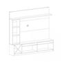Estante para TV e Home Theater até 60 Polegadas 200cmx180cm 1 Porta de Veneza - Quiditá Imagem de Estante para TV e Home Theater até 60 Polegadas 200cmx180cm 1 Porta de Veneza