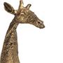 Imagem de Estátua Animal Girafa Estatueta Dourada 03036