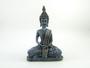 Imagem de Estátua Buda Dhyana Mudra cor Jeans Resina 25 cm