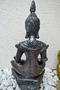 Imagem de Estátua Buda Metalizada  Imagem em gesso pintada à mão   42 cm de altura