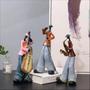 Imagem de Estátua De Banda De Resina Estilo Nórdico, Modelo De Instrumento Criativo, Decoração De Casa Para