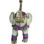 Imagem de Estátua De Elefante Com Manto Colorido 461