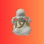 Imagem de Estátua de Gesso Buda não Ouço