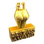Imagem de Estátua De Prêmio De Resina Dourada, Troféu De Bunda, Engraçado, Criativo, Decorações Para Casa,