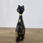 Imagem de Estátua decorativa gato em resina