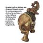 Imagem de Estátua Elefante Decor Manto Tapete Pérola 22Cm 922