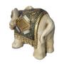 Imagem de Estátua Elefante Decorativo Manto Duplo 14Cm 75743