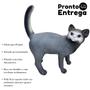 Imagem de Estátua em Resina Gato em pé 27cm Gatinho Decoração