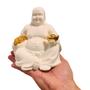 Imagem de Estátua Luminária Buda Da Fortuna Porcelana