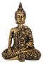 Imagem de Estatueta Buda Hindu Tibetano Meditando Decorativo Em Resina